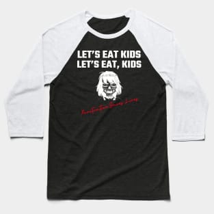 Let’s Eat Kids Punctuation Saves Lives Baseball T-Shirt